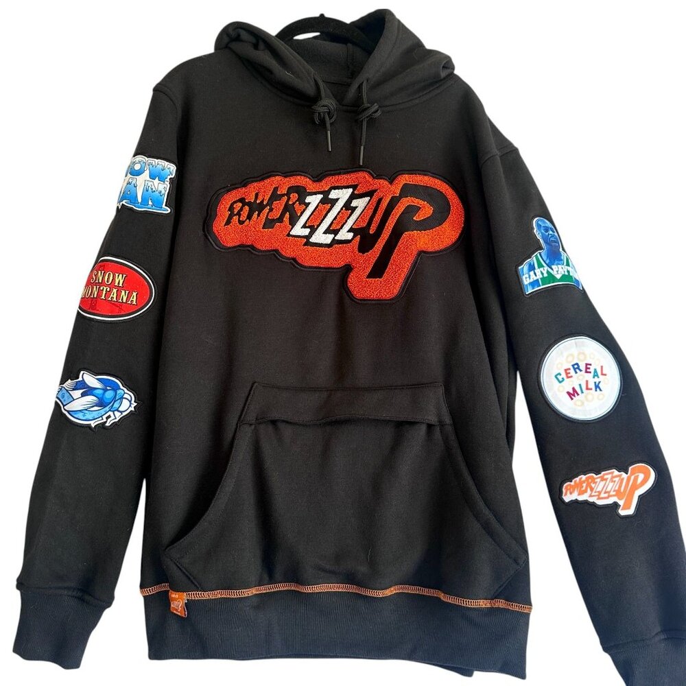 Cookies Powerzzzup Brandon Mundo Patchwork Hoodie Limited Edition Size M Rare